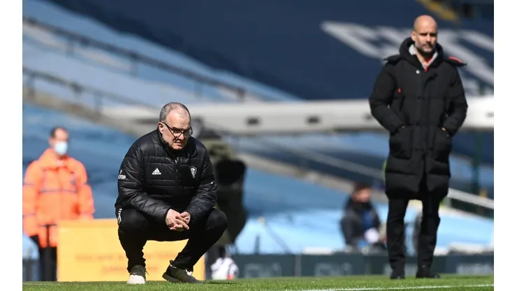 Josep Guardiola alabó a Marcelo Bielsa, uno de los entrenadores que más admira.