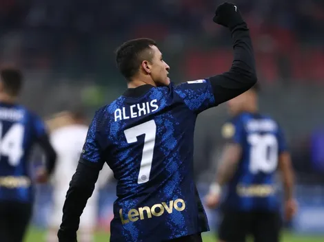 Inzaghi le hace un queque a Alexis: "Te hace ganar un partido"