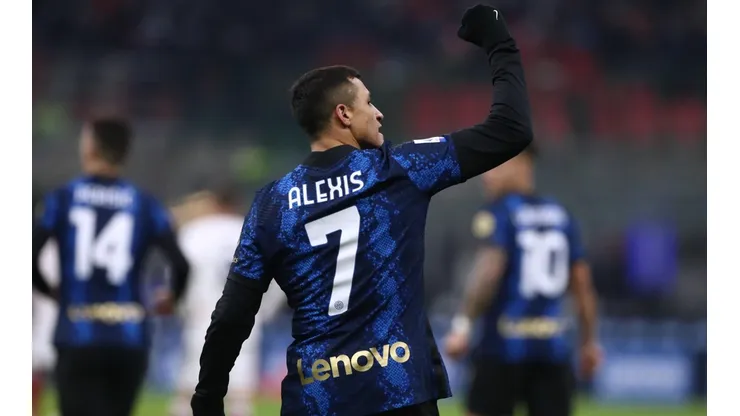 Alexis se ganó los elogios del DT Simone Inzaghi