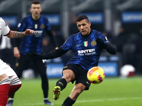 Inter vapulea a Cagliari con golazo de Alexis