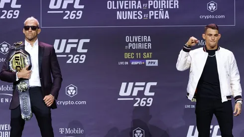 Oliveira y Poirier pelearán por el título peso ligero.