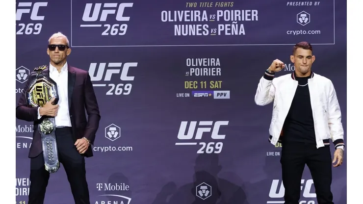 Oliveira y Poirier pelearán por el título peso ligero.