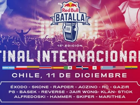 ¡Hoy es la Final Internacional de Red Bull Batalla!
