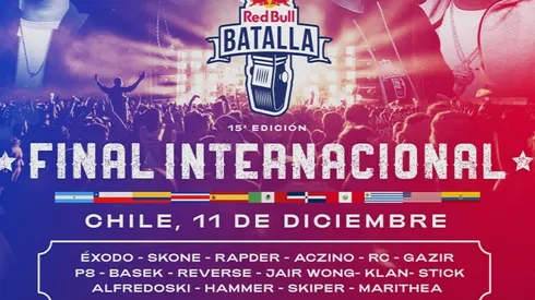La Quinta Vergara meterá ruido esta noche con la Final Internacional de Red Bull Batalla.