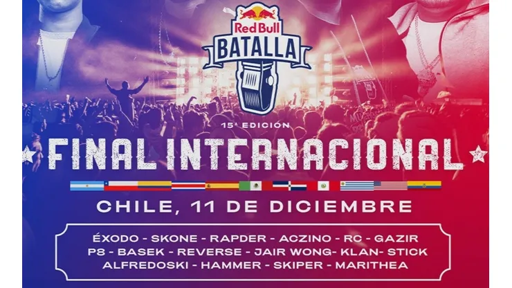 La Quinta Vergara meterá ruido esta noche con la Final Internacional de Red Bull Batalla.