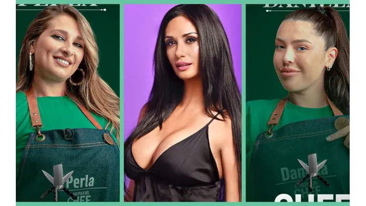 Perla Ilich, Pamela Díaz y Daniela Aránguiz.