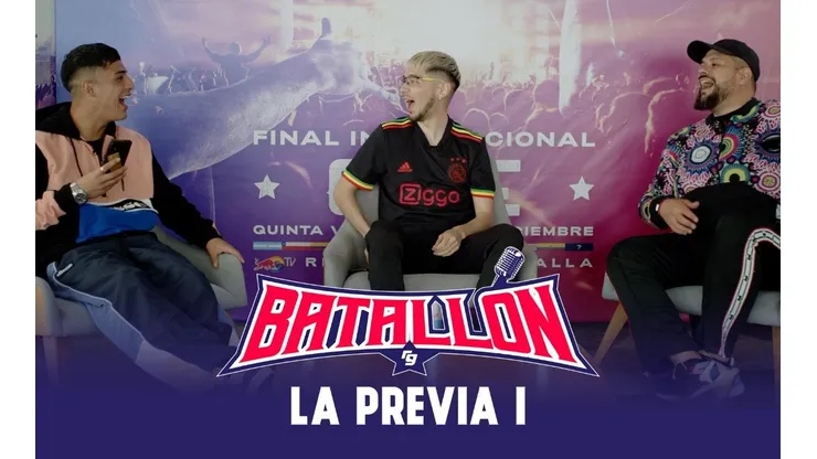 Algunos de los representantes de Red Bull Batalla pasaron por los micrófonos de RedGol en la previa de la Final Internacional de Red Bull Batalla.