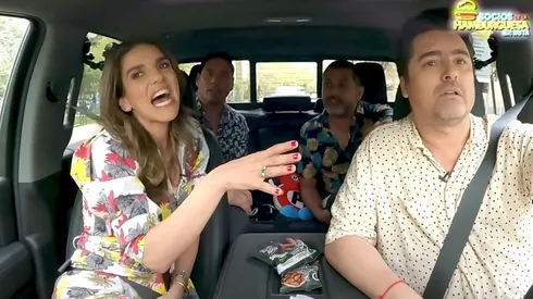 María Luisa Godoy frente a Jorge Zabaleta en Socios de la Hamburguesa en Ruta.