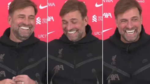 Carcajadas de Klopp: avisó que no respondería nada sobre Steven Gerrard.