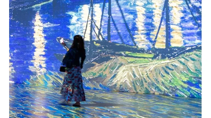Exhibición Beyond Vang Gogh en Chile