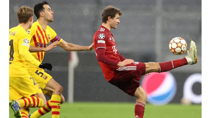Thomas Müller anotó su gol 50 en Champions League