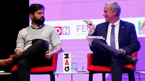 Candidatos Gabriel Boric y José Antonio Kast