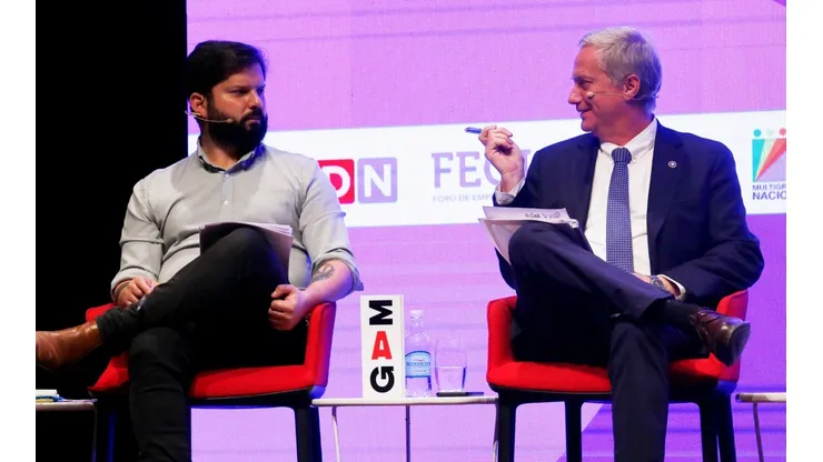 Candidatos Gabriel Boric y José Antonio Kast