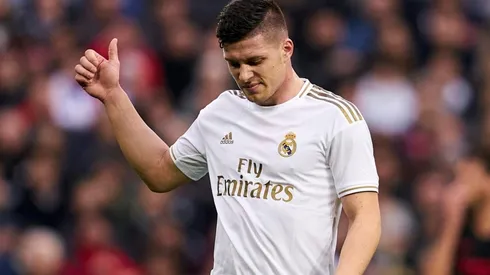 Jovic hizo un gol contra la Real Sociedad durante el fin de semana