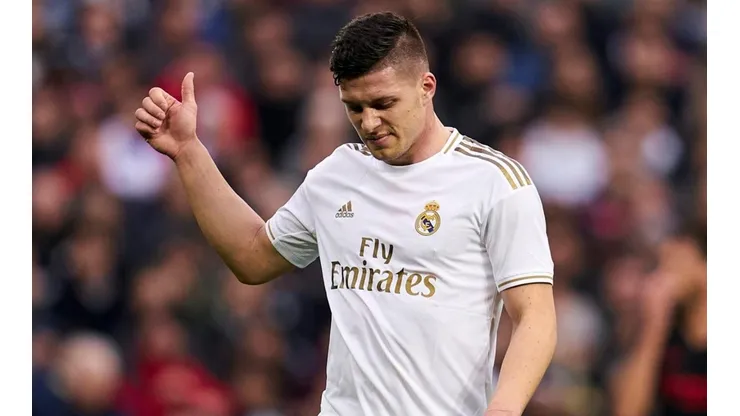 Jovic hizo un gol contra la Real Sociedad durante el fin de semana