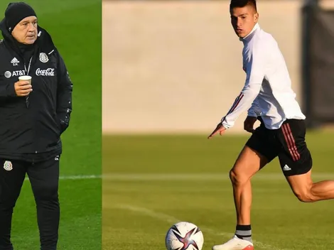 Tata Martino aplaude las ganas que le pone Benja Galdames con México