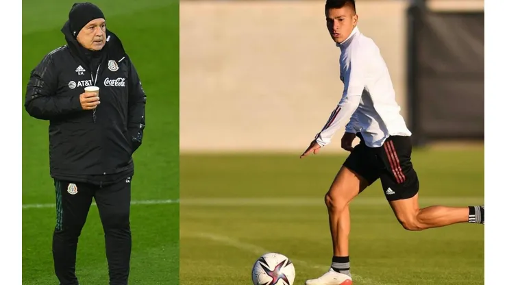 El entrenador de la selección mexicana tuvo halagos para lo que ha mostrado Benjamín Galdames con la camiseta Tricolor.