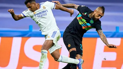 Arturo Vidal le responde a los hinchas del Real Madrid.