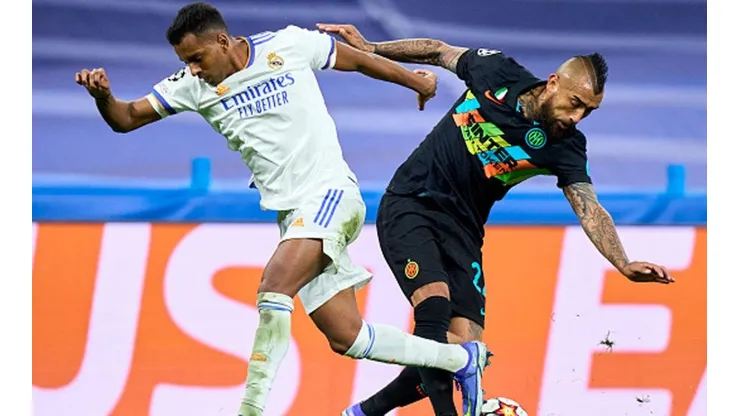 Arturo Vidal le responde a los hinchas del Real Madrid.