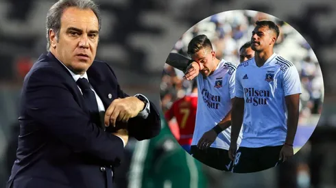 Lasarte abordó el tema del Covid en Colo Colo en la previa de los amistosos de la Roja frente a México y El Salvador.