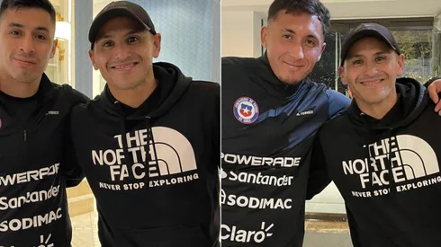 Humberto Suazo estuvo con jugadores de la Roja