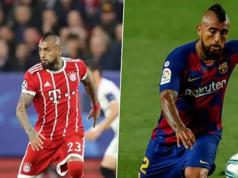 Vidal destaca en los que jugaron en Barcelona y Bayern Múnich