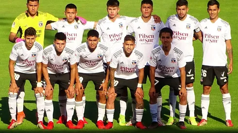 La formación juvenil de Colo Colo contra Audax Italiano, cuando la mayor parte del plantel se encontraba aislado por un brote de covid-19
