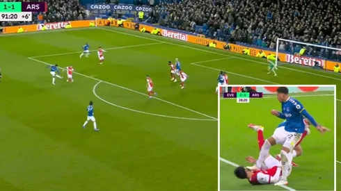 Godfrey pisa en la cara a Tomiyasu