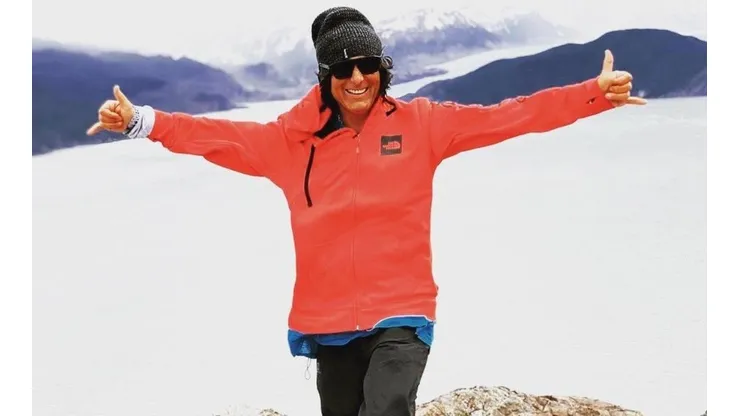 Claudio Iturra en Torres del Paine.