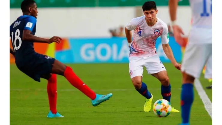 Cristián Riquelme fue mundialista Sub 17 y ha dado sus primeros pasos en el profesionalismo con Everton