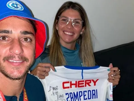 Esposa de Zampedri se pone la 10 y conmueve con bello mensaje