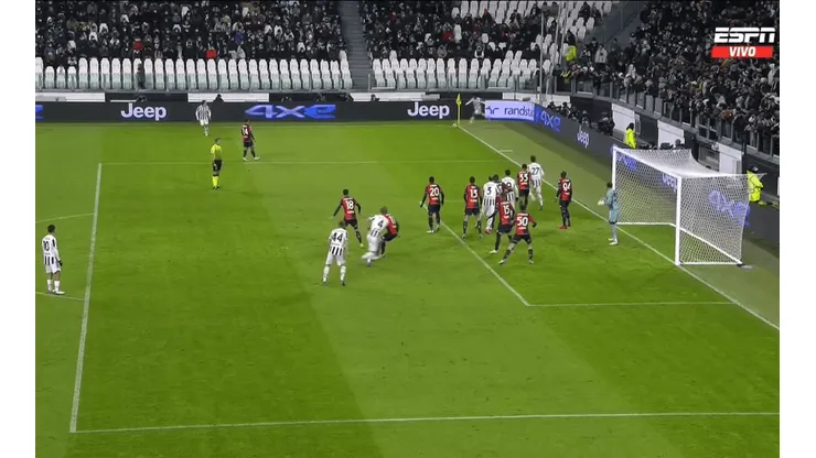 Una joya de gol olímpico consiguió Juan Guillermo Cuadrado para Juventus.