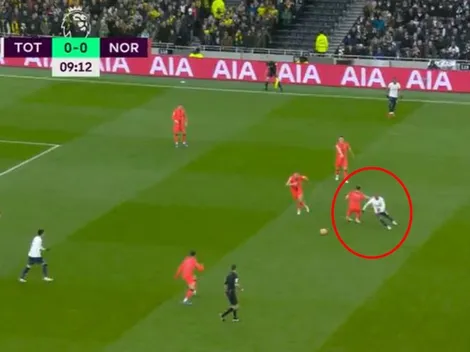 Autopase, cuatro en el camino y misil: el golazo de la fecha de Moura