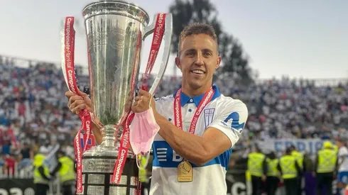 El trasandino festejó con toda su familia el cuarto título al hilo de la franja.