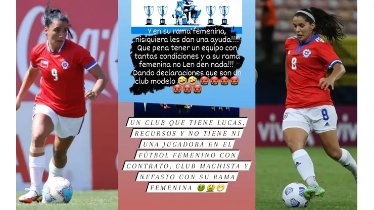 Cote Urrutia y Karen Araya cuestionaron duramente el accionar de la UC con su rama femenina