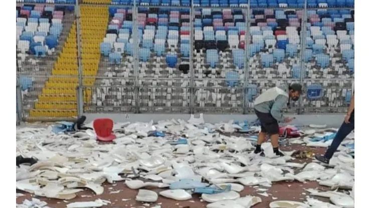 El partido entre Antofagasta y Colo Colo tuvo serias deficiencias en materia de seguridad, orden y aforo
