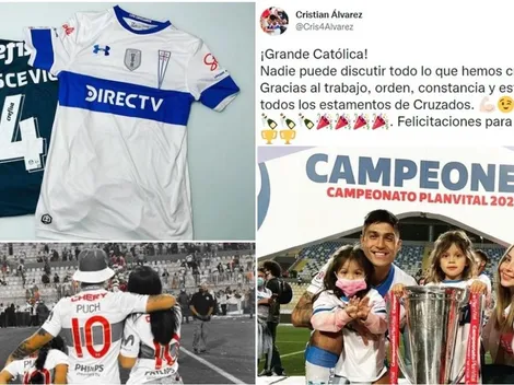 Plantel e históricos de la UC festejan a lo grande el anhelado tetra