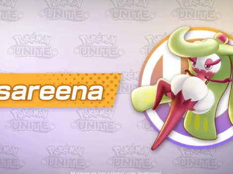 ¡Tsareena arriba al Pokémon Unite!