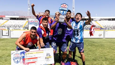 Las Almejas se repiten el plato para representar a Chile en la Final Internacional de Red Bull Neymar Jr's Five.