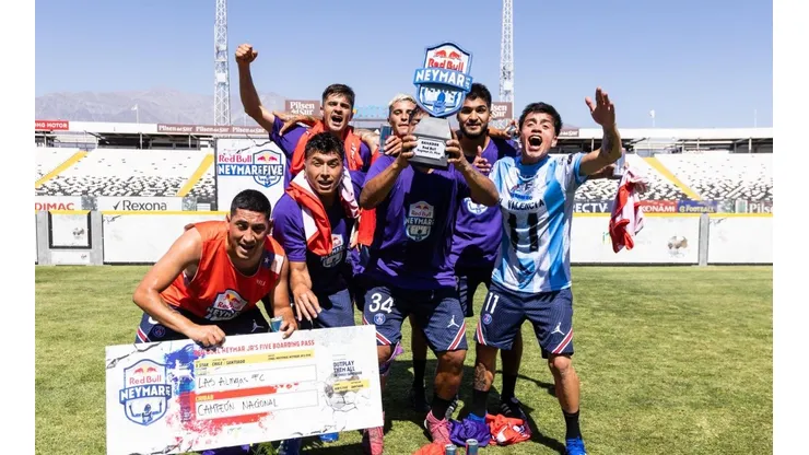 Las Almejas se repiten el plato para representar a Chile en la Final Internacional de Red Bull Neymar Jr's Five.