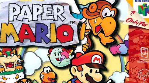 Paper Mario se estrenó en el año 2000