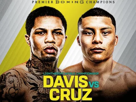 ¿Cuándo pelea Gervonta Davis contra Isaac "Pitbull" Cruz?