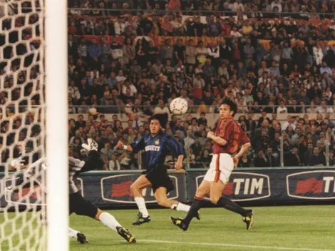 Inter recuerda espectacular doblete de Iván Zamorano