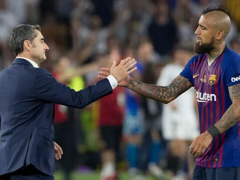 Guiño: Flamengo quiere al ex técnico de Vidal en Barcelona