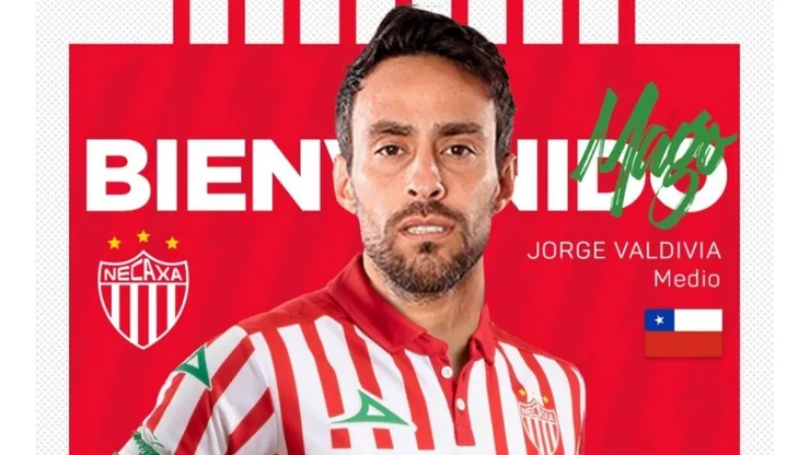 Necaxa confirma a Jorge Valdivia como segundo refuerzo para el Clausura tras el fichaje de Ángelo Araos