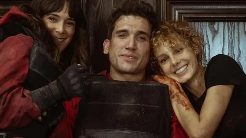 Manila, Denver (Jaime Lorente) y Estocolmo en La Casa de Papel.