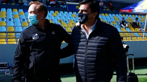 Sensini junto a Quinteros