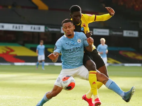 ¿Cuándo y a qué hora juega Watford vs Manchester City por la Premier League?