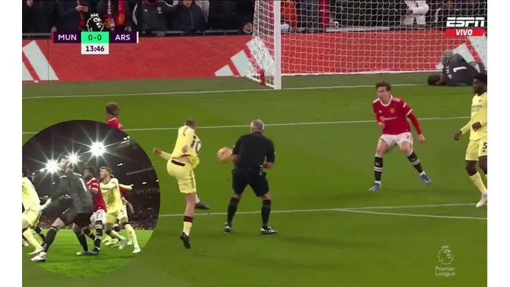 Smith Rowe siguió con la jugada y la mandó a guardar con un zurdazo.