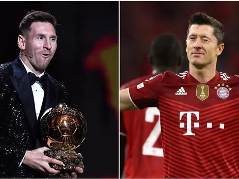 Lewy fue al Balón de Oro pese a saber que había perdido con Messi